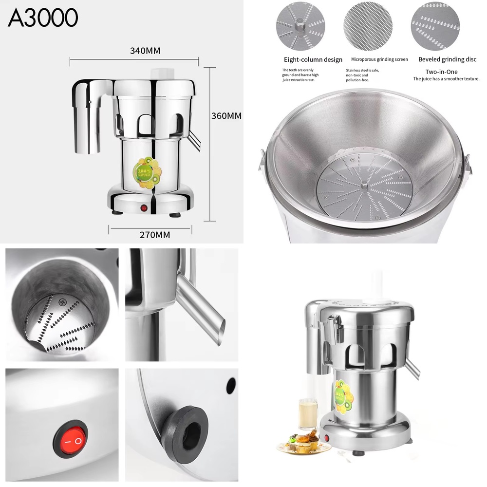 Electric Slow Juicer Cold Press - Коммерческая соковыжималка холодного отжима для апельсинов,
