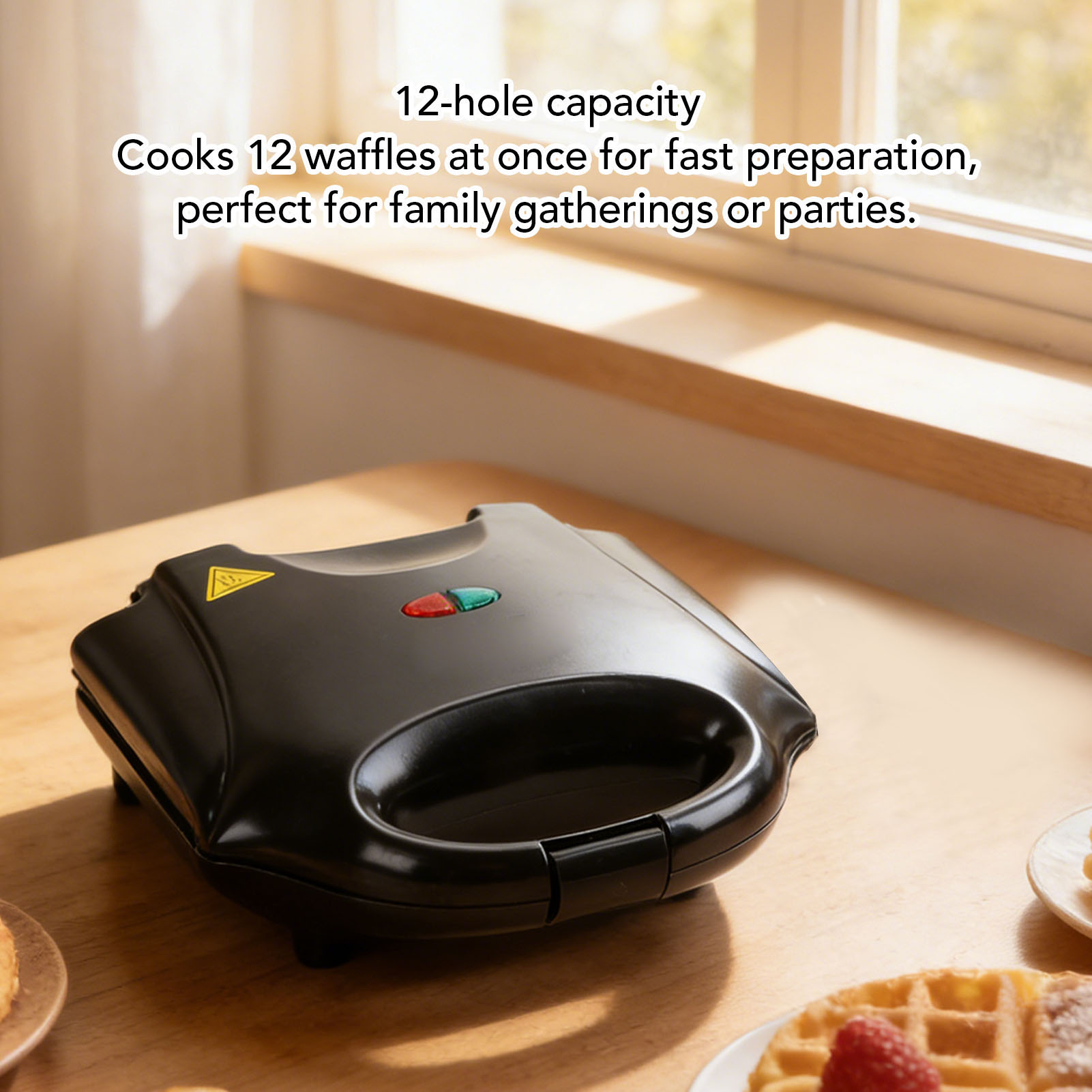 Электрическая вафельница для о – обзор и цена Mini Waffle Maker Machine